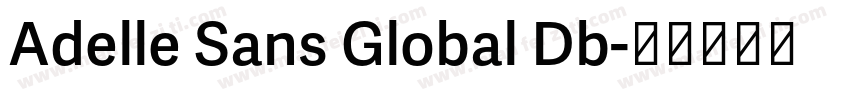 Adelle Sans Global Db字体转换